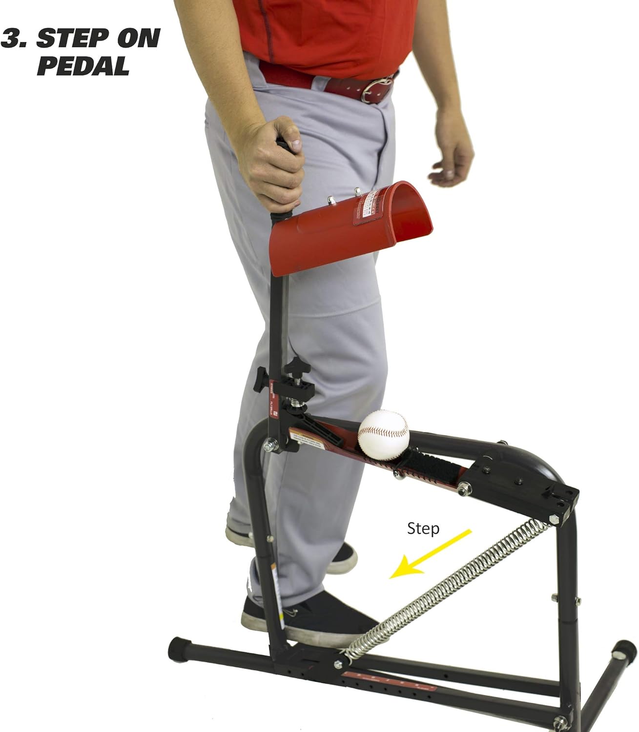 Heater SPORTS Perfect Pitch 50 MPH Baseball & Softball Pitching Machine for Kids, Teens, Adults, Pitch League, and Coach Pitch - PP149