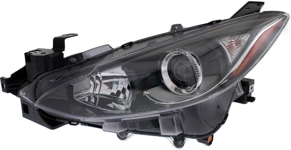 For Mazda 3 Sedan/Hatchback 2014 2015 2016 Headlight Assembly Halogen Driver Side CAPA Certified