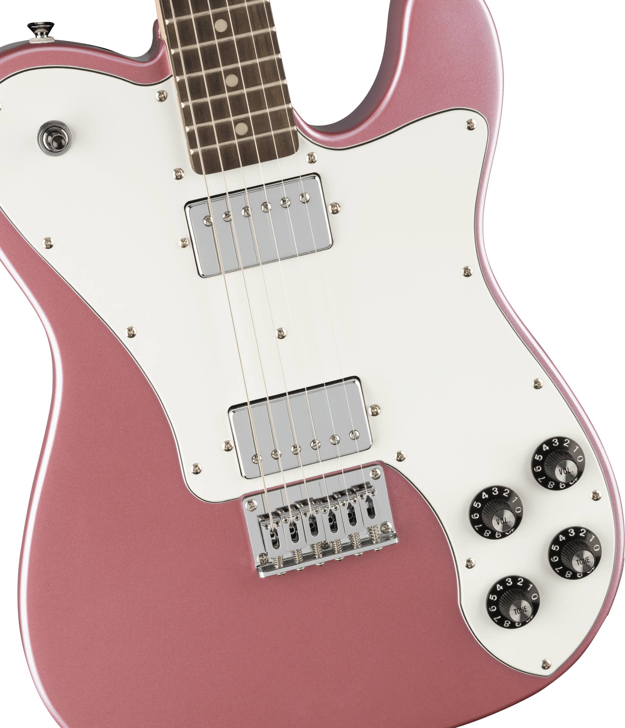 Squier Affinity Series Telecaster Deluxe Electric Guitar Burgundy Mist