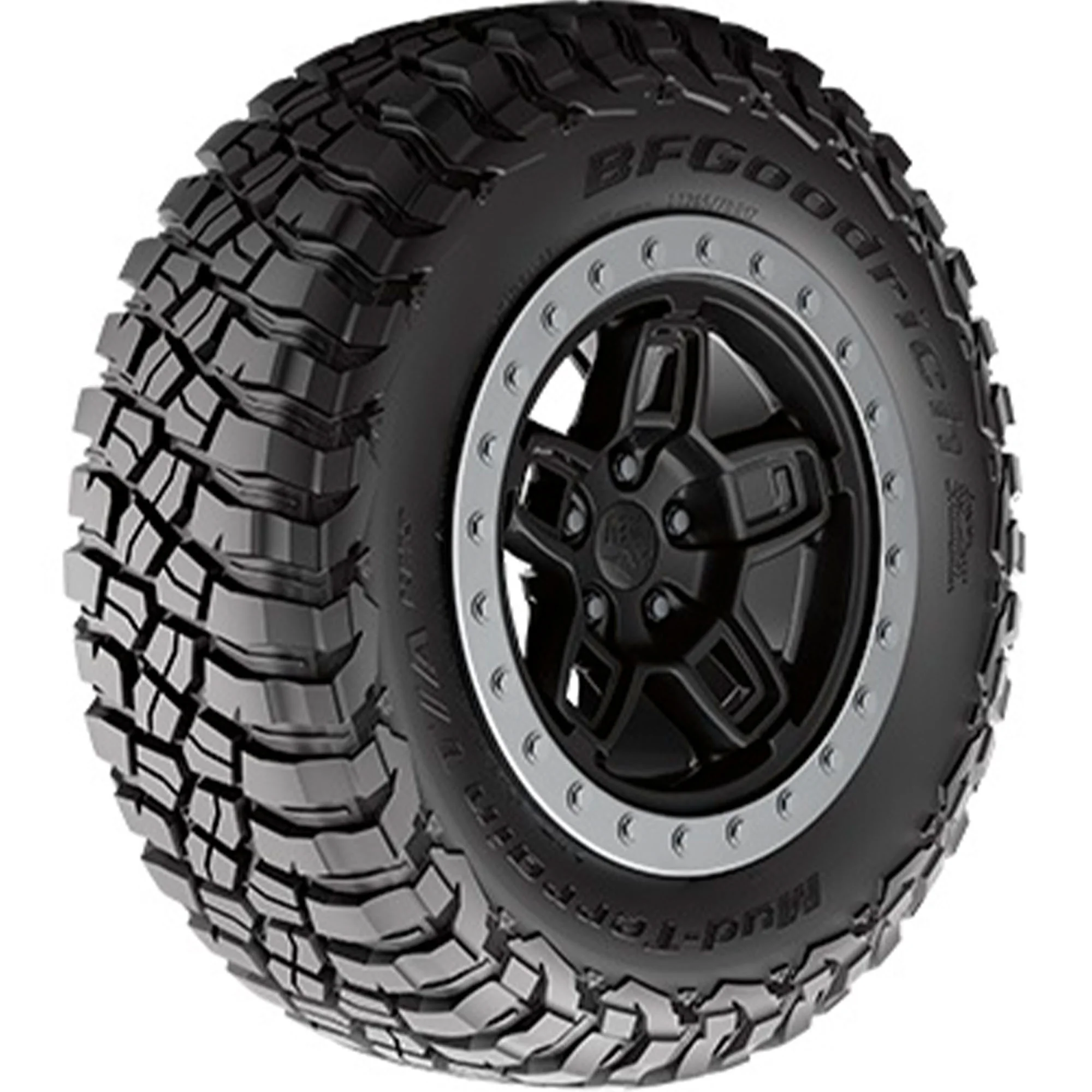 Set of 2 BFGoodrich Mud-Terrain T/A KM3 LT33X12.50R15 108Q C Tires