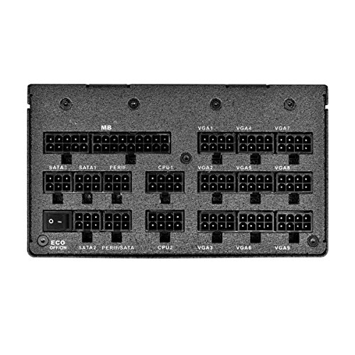 EVGA Supernova 1000 P3, 80 Plus Platinum 1000W, Fully Modular, Eco Mode with FDB Fan, Includes Power ON Self Tester, Compact 180mm Size, Power Supply 220-P3-1000-X1