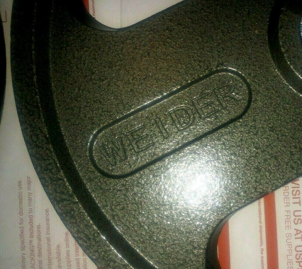 Weider HOPH-1 45 lb. Olympic Weight - Hammertone