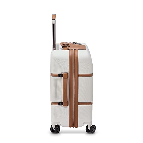 DELSEY PARIS Chatelet Air 2.0 Hardside Luggage with Spinner Wheels, Angora, Checked-Large 28 Inch