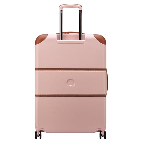 DELSEY PARIS Chatelet Air 2.0 Hardside Luggage with Spinner Wheels, Angora, Checked-Large 28 Inch
