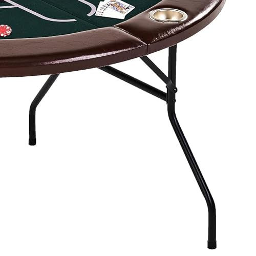 Barrington Poker Multiple Styles Folding Poker Table & Poker Table Top/Dining Table Collection, Durable Padded Rail Tables with Felt Playing Surface, Perfect for Texas Holdem Games