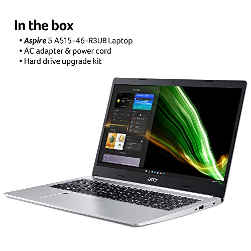 Acer Aspire Go 15 AI Ready Laptop | 15.6" FHD (1920 x 1080) IPS Display | AMD Ryzen 3 7320U | AMD Radeon 610M Graphics | 8GB LPDDR5 | 256GB PCIe Gen4 SSD | Wi-Fi 6 | Windows 11 Home | AG15-21P-R0RR