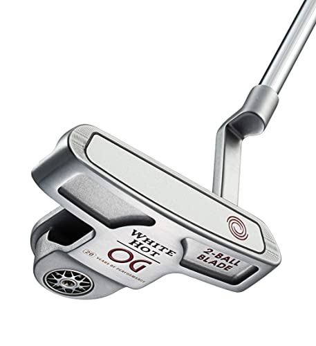 Odyssey White Hot OG 2-Ball Blade Crank Hosel Men's Right Putter