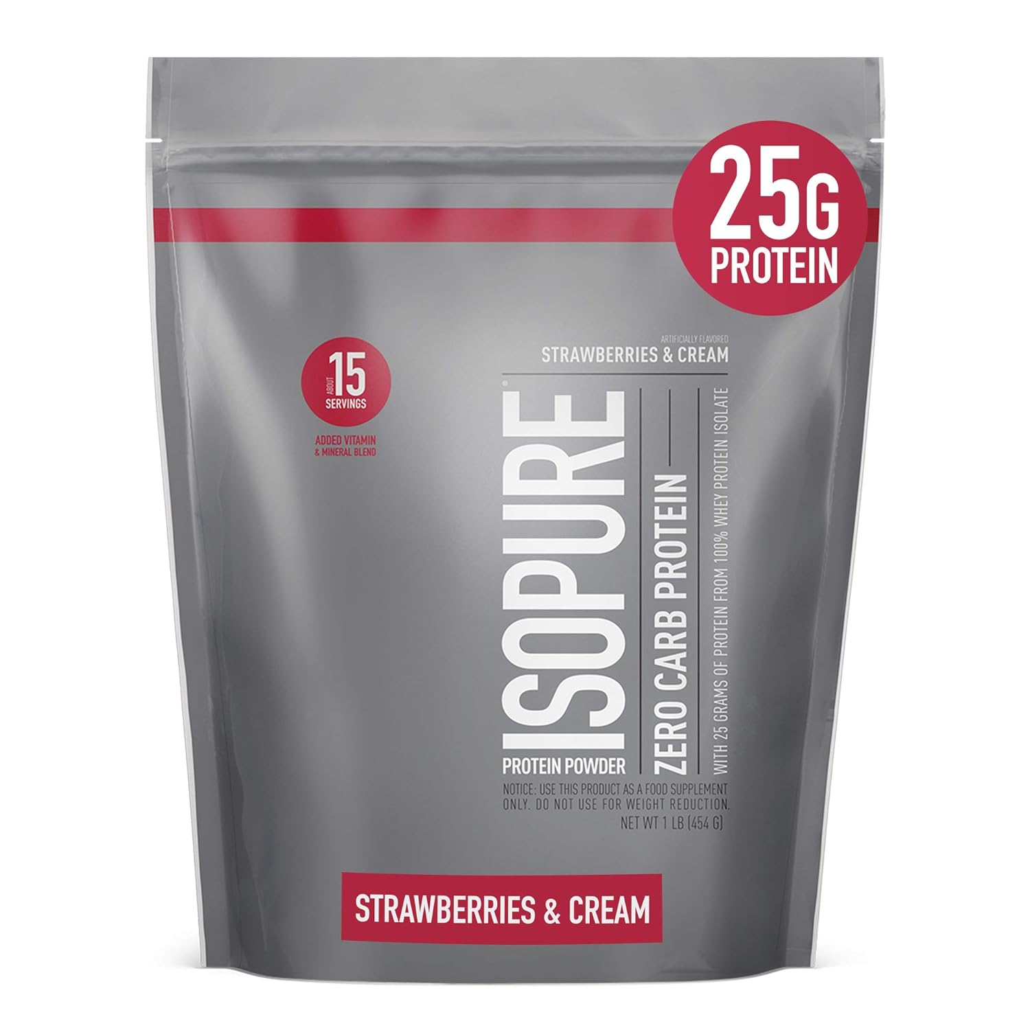 Isopure Whey Isolate Protein Powder with Vitamin C & Zinc for Immune Support, 25g Protein, Low Carb & Keto Friendly, Flavor: Dutch Chocolate, 3 Pounds (Packaging May Vary) Pack of 2