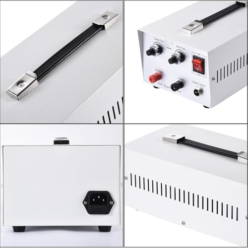 Jewelry Spots Welder for 0.1MM-0.8 MM- 110V Portable Spots Welding Machine Adjustable Welding Power| Jewelry Welder Spots Welder Pulse Argons Arc Jewelry Welder Jewelry Spots Welding Tool