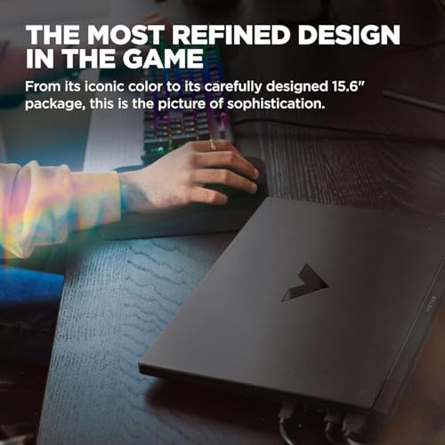 HP Victus 15.6 i5 Gaming Laptop, 15.6 FHD 1920*1080 144Hz, Intel Core i5-12450H, NVIDIA GeForce RTX 3050, 16GB RAM, 1TB SSD, Backlit KB, Touchpad, SD Card Reader, Webcam, HDMI, Wi-Fi 6, W11 H, Blue
