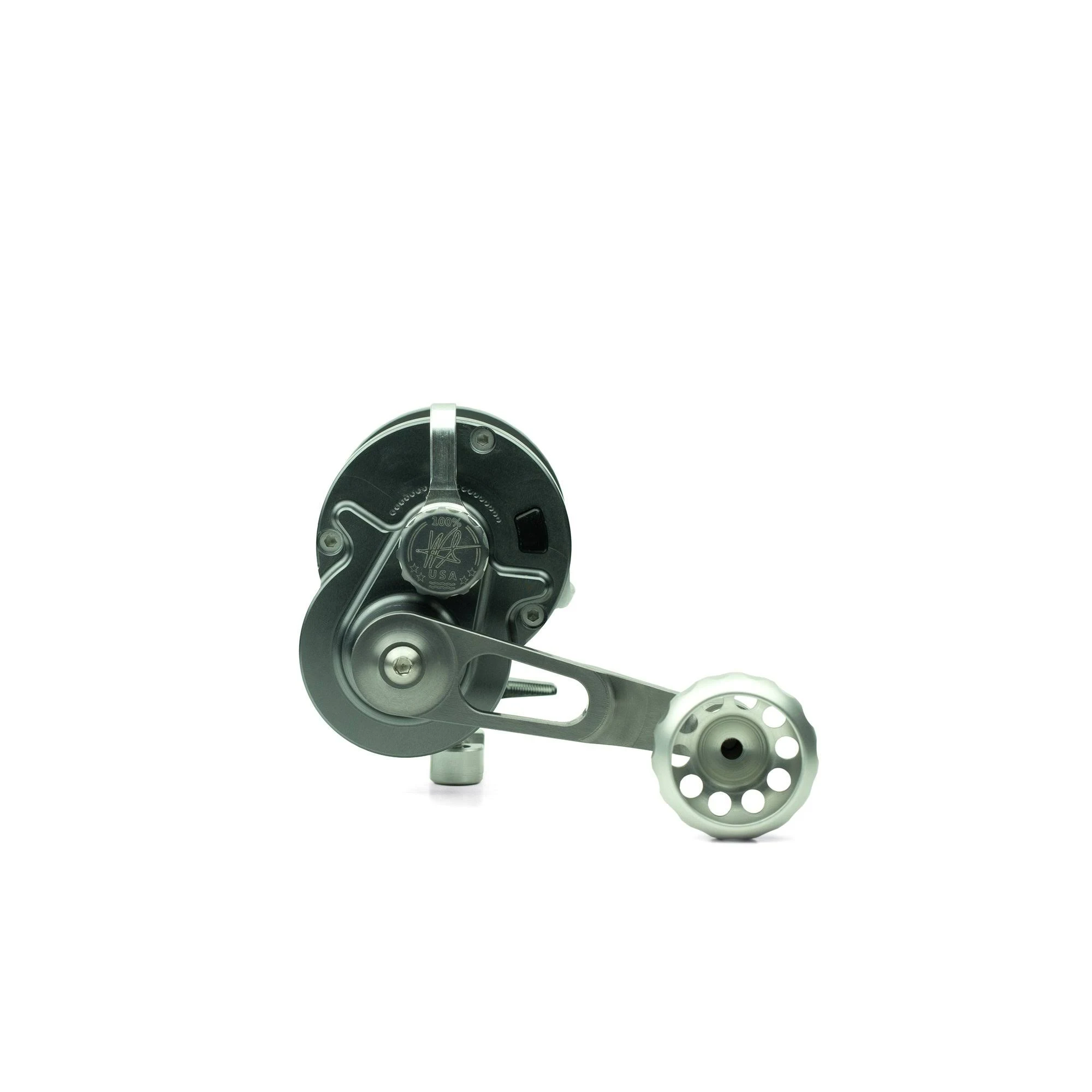 Seigler Large Game Baitcast Reel Smoke Blue RH