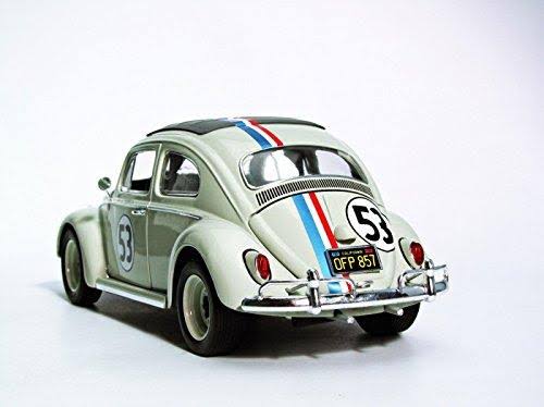 #BCJ94 Hot Wheels Elite Herbie, The Love Bug 1/18 Scale Die Cast Car
