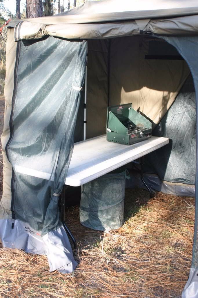 Oztent Deluxe Front Panel - RV-3, RV-4, Green