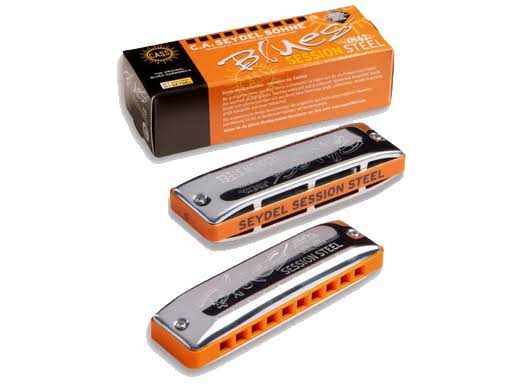 Seydel Blues SESSION STEEL Diatonic Harmonica (Paddy Richter Tuning) D