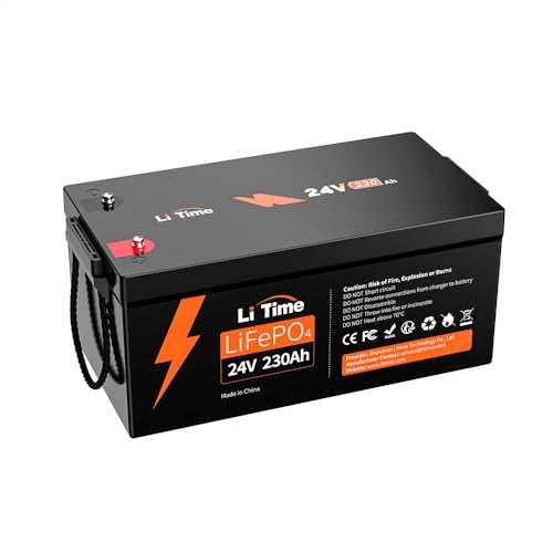 LiTime 12V 100Ah LiFePO4 Battery BCI Group 31 Lithium Battery Built-in 100A BMS, Up to 15000 Deep Cycles, Perfect for RV, Marine, Home Energy Storage