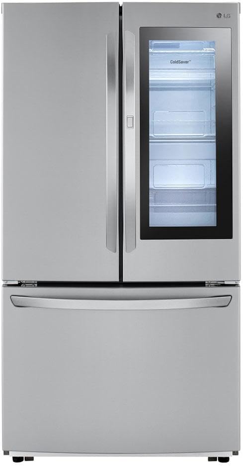 LG LFCS27596S 27 Cu.Ft. Door-in-Door InstaView French-Door Refrigerator (2019)