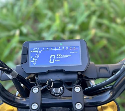 Vader Pro 125cc Motorcycle, Gen 3 X21RS Venom, Gas-Powered Street Bike for Adults, BD125-7 Mid-Size Motorcycle, 120/70-12 Tires, New TFT Digital Speedometer, New LED Headlight, Smooth Delivery Moto