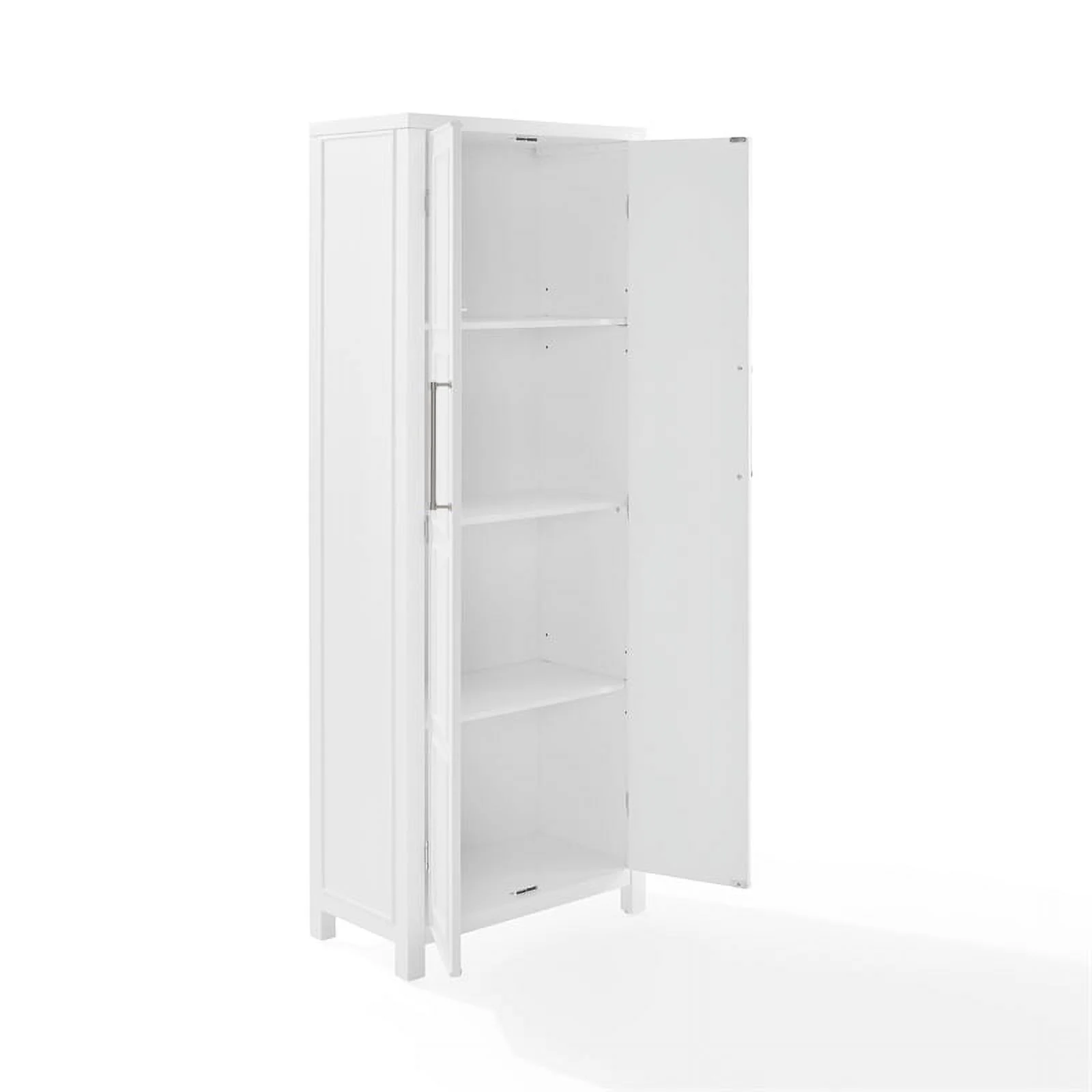 Crosley Furniture Cutler Modern Wood Storage Pantry in White