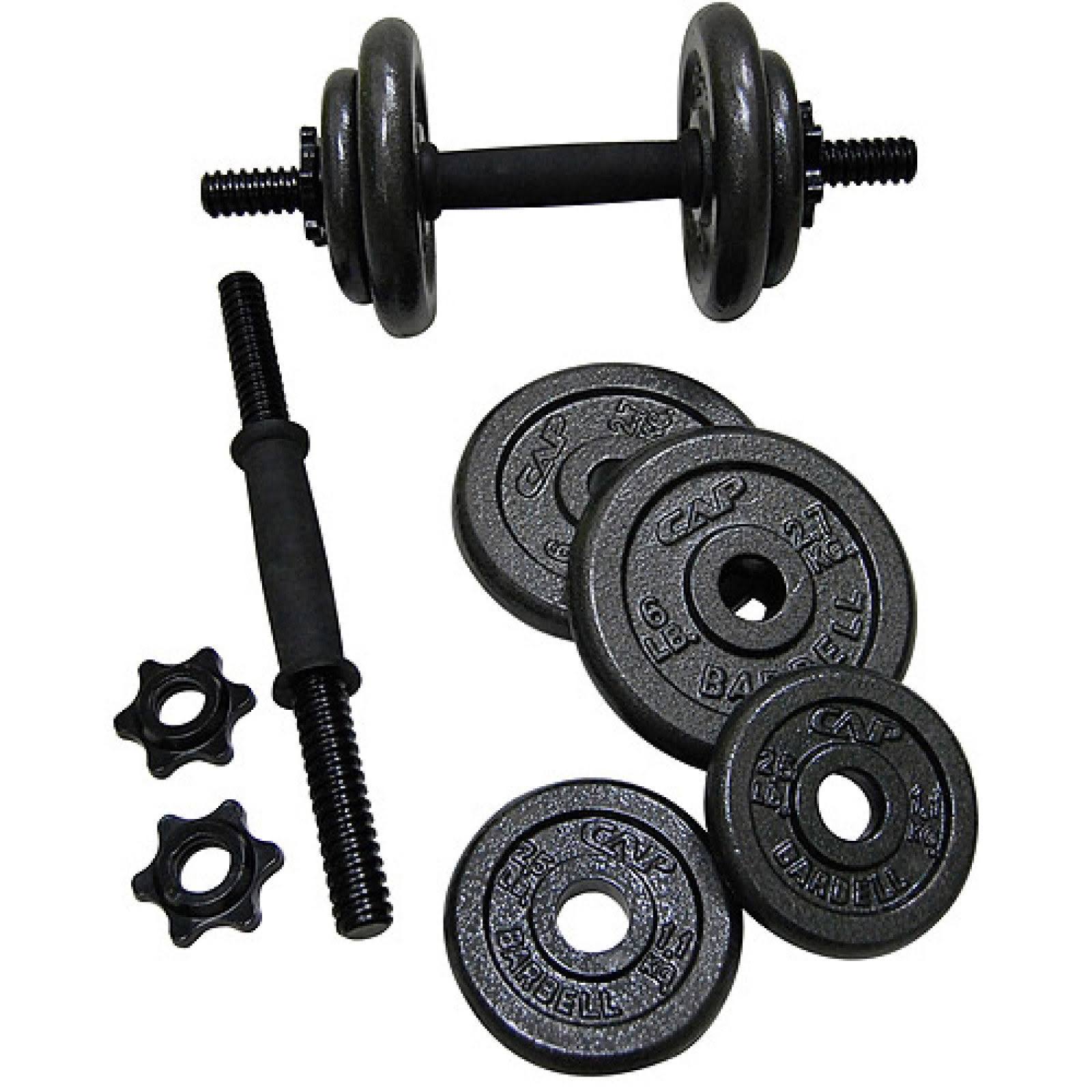 Gold&s Gym Adjustable Cast Dumbbell Set 40 lbs