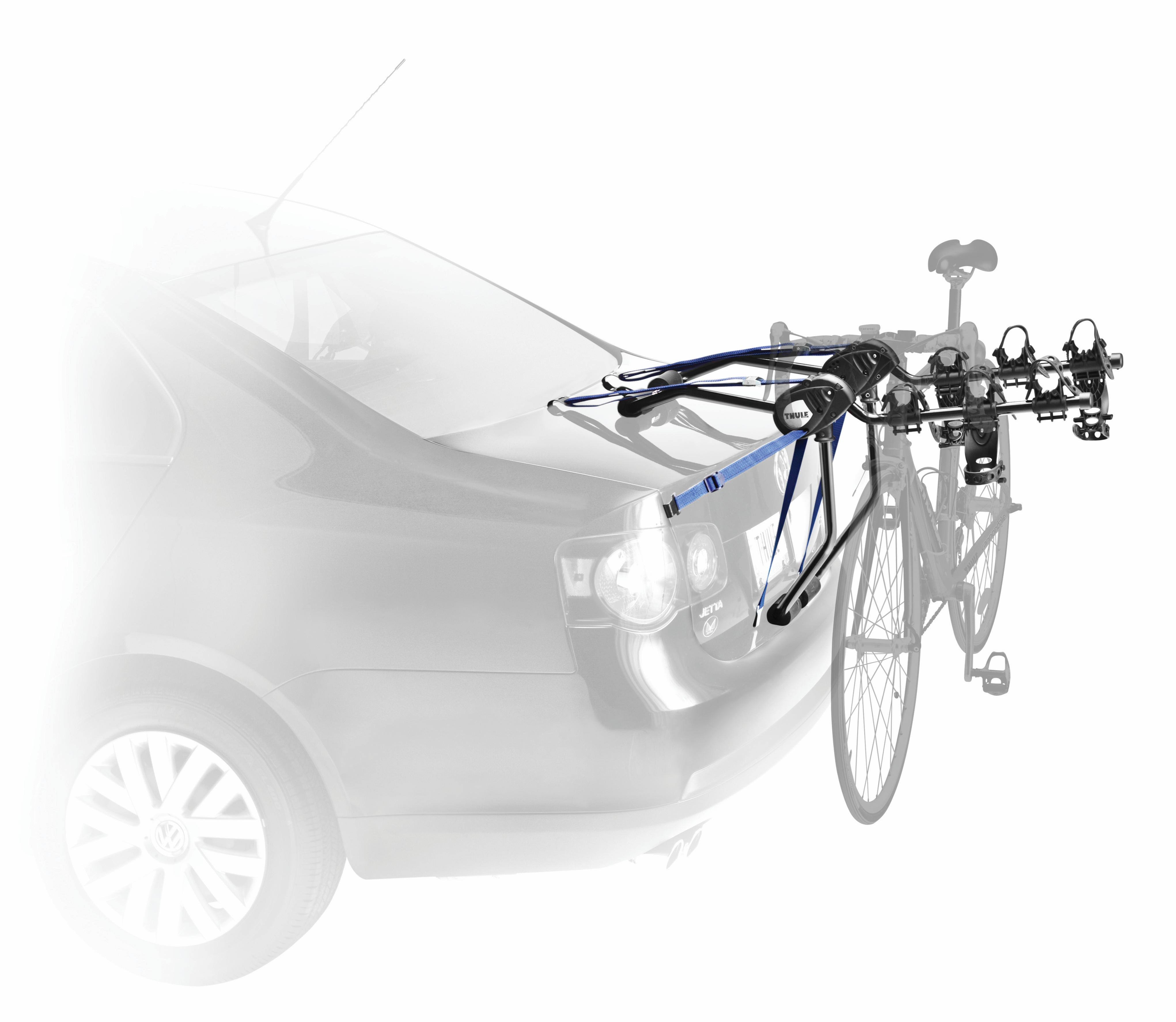 Thule Passage 3-Bike Trunk Vehicle Rack, Black