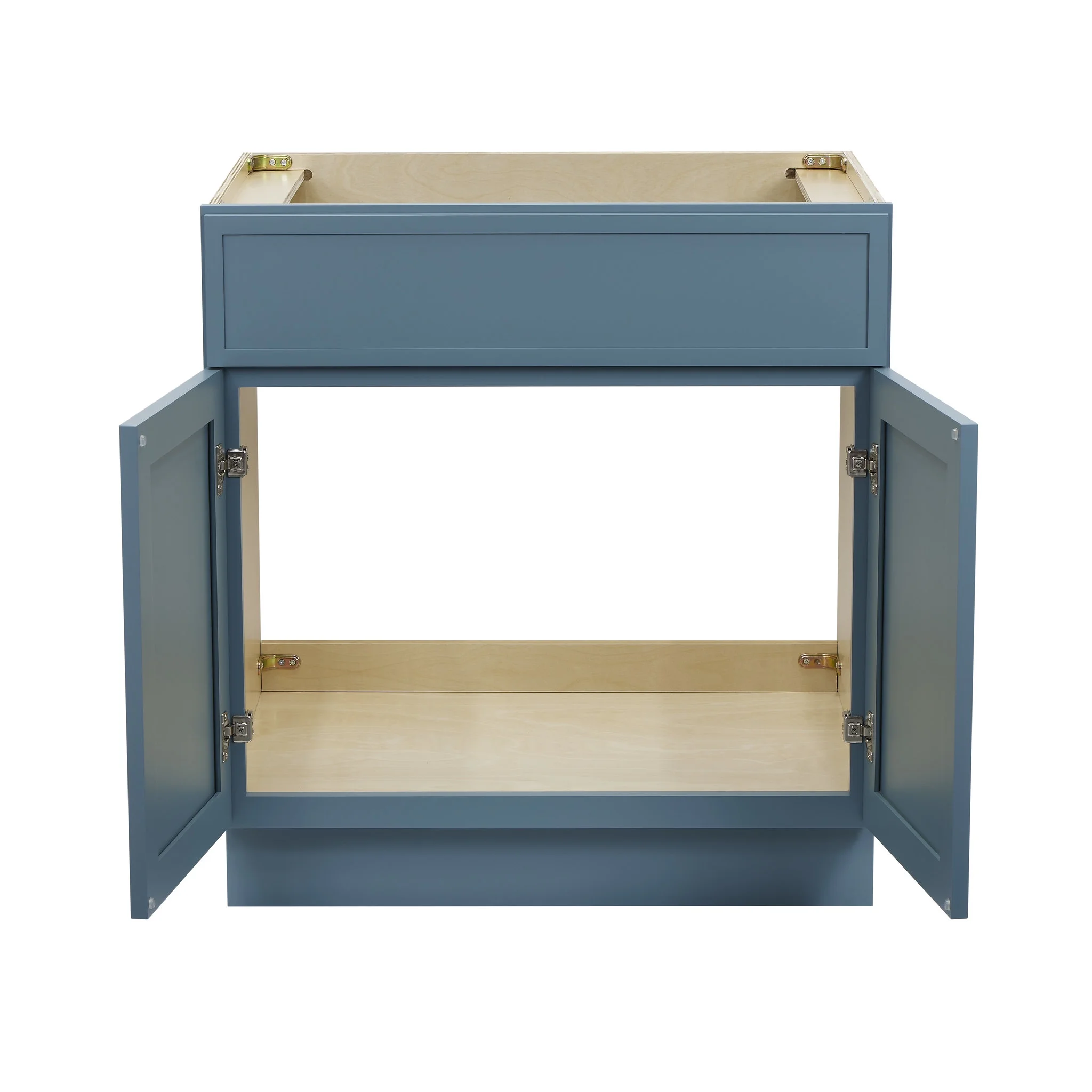 Vanity Art 30" W Birch Plywood Freestanding Single Base Storage Cabinet with Soft Close Doors