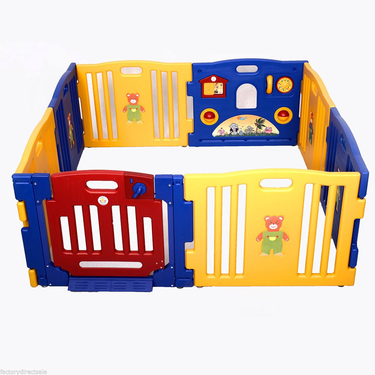 8 Panel Safety Play Center Baby Playpen