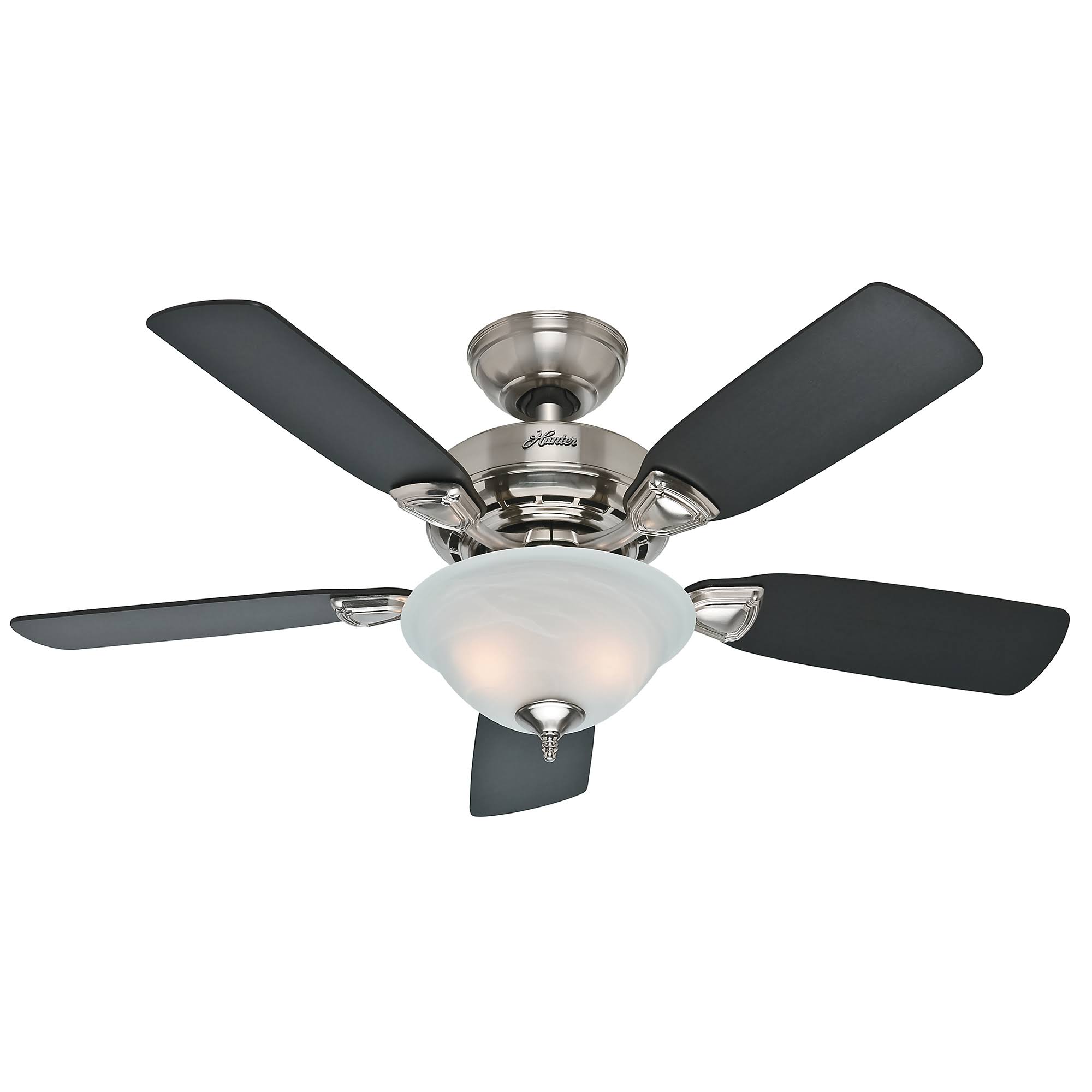Hunter 44x22 Caraway Ceiling Fan, Nickel