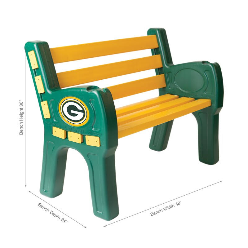 Green Bay Packers Imperial Park Bench
