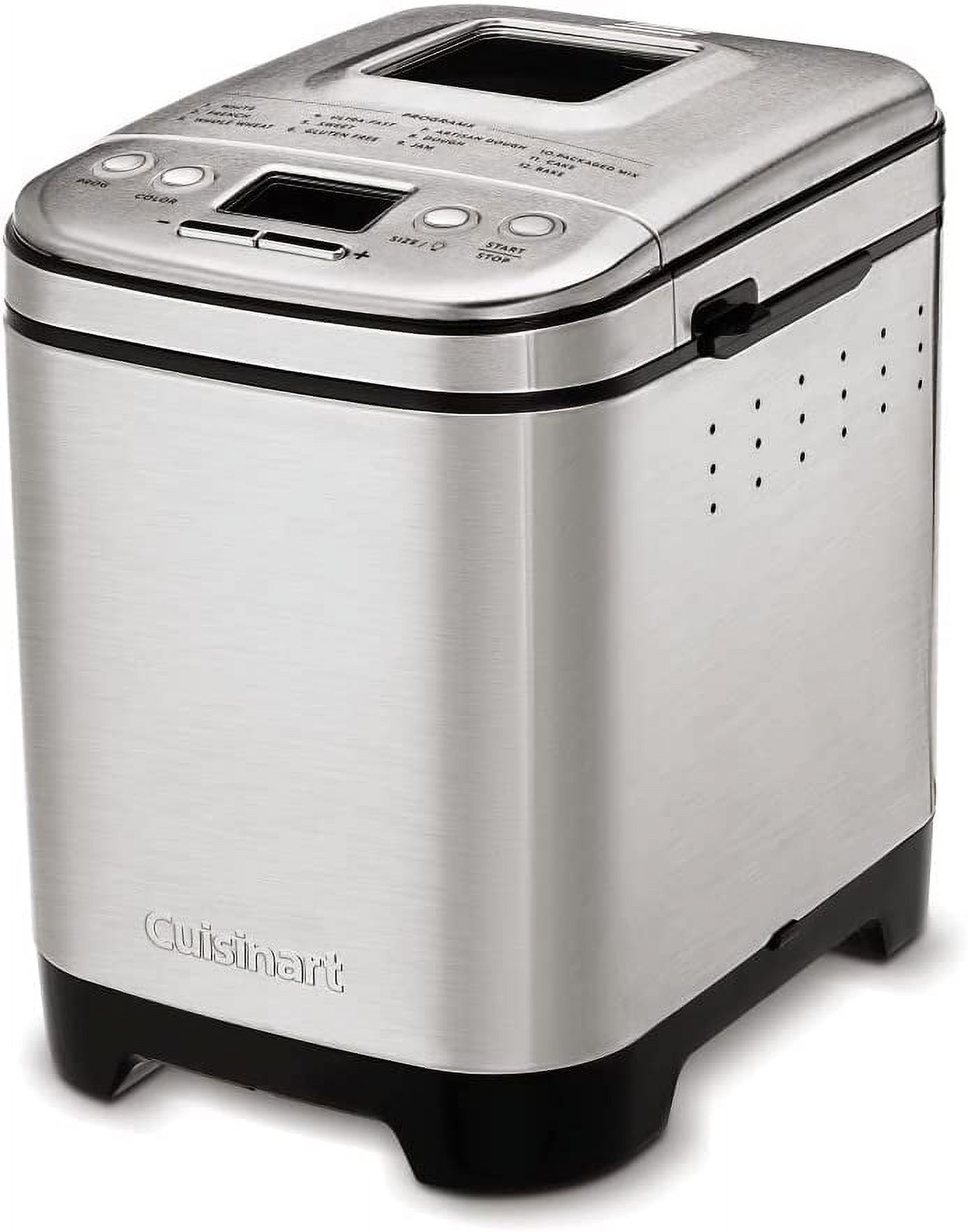 YONG Bread Maker Machine, Compact and Automatic, Customizable Settings, Up to 2lb Loaves, CBK-110P1, Silver,Black & Baking Sheet, 17 Inch Sheet Pan for Baking, Bronze, AMB-17BSBZ