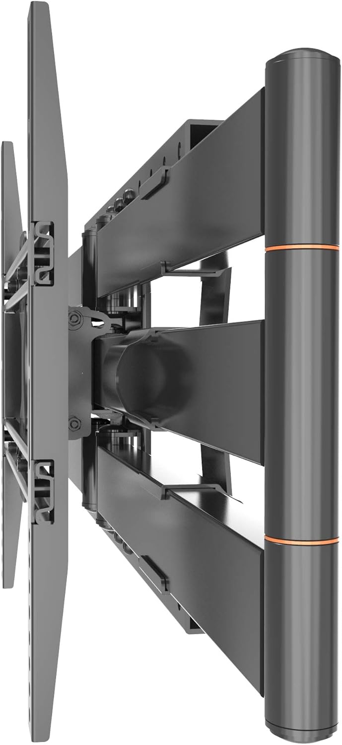 Physix 4100 Long arm TV Wall Mount for 32-85 inch Screens Extra Long Extension up to 40 inch Heavy-Duty TV Mount Holds up to 120 lbs Full-Motion, swivels up to 180° Max. VESA 400x400, Black