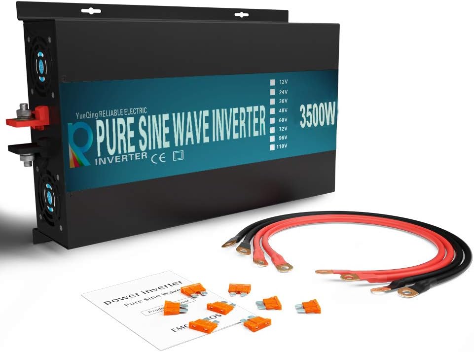 3500W 48V Pure Sine Wave Solar Home Use Inverter DC to 120V AC Off Grid Power Inverter