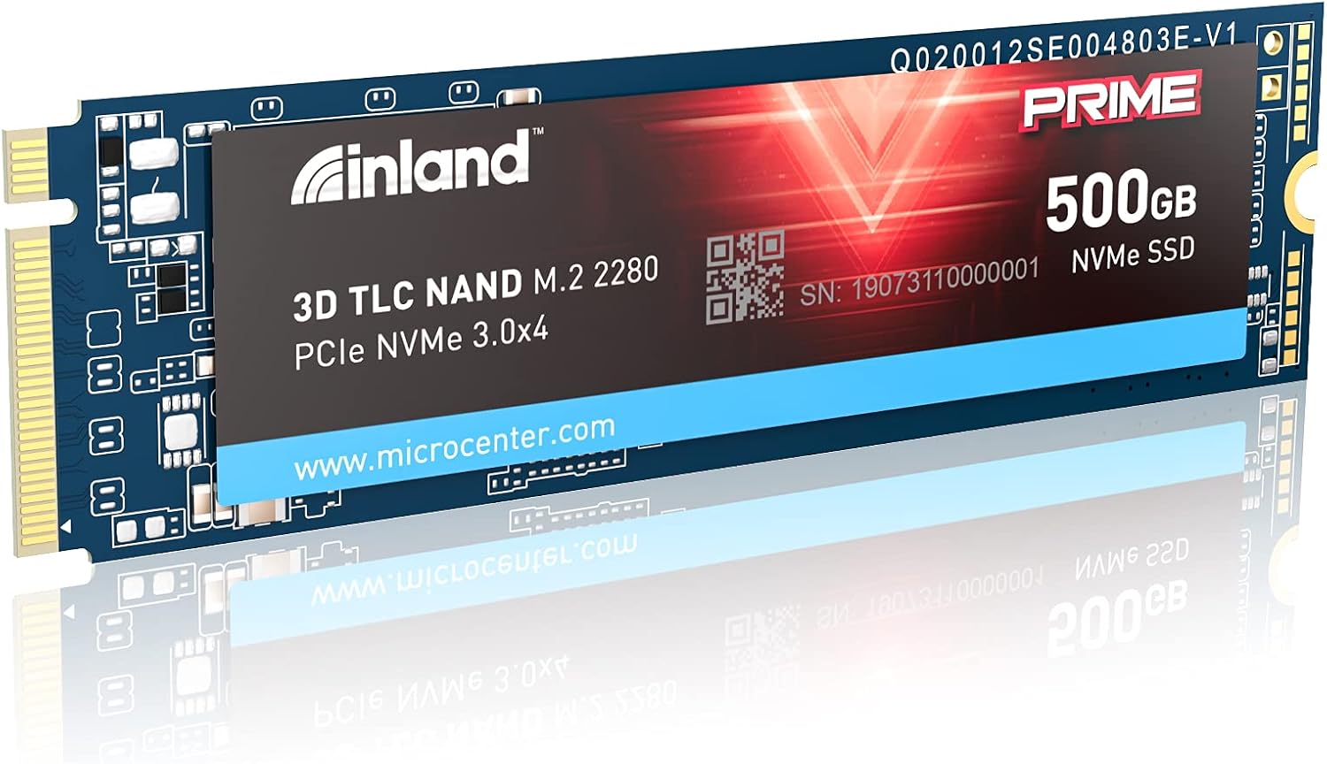 Inland Platinum 2TB SSD NVMe PCIe Gen 3.0x4 M.2 2280 3D NAND Internal Solid State Drive, R/W up to 3,400/3,000 MB/s, PCIe Express 3.1 and NVMe 1.3 Compatible, Utimate Gaming Solutions (2TB)