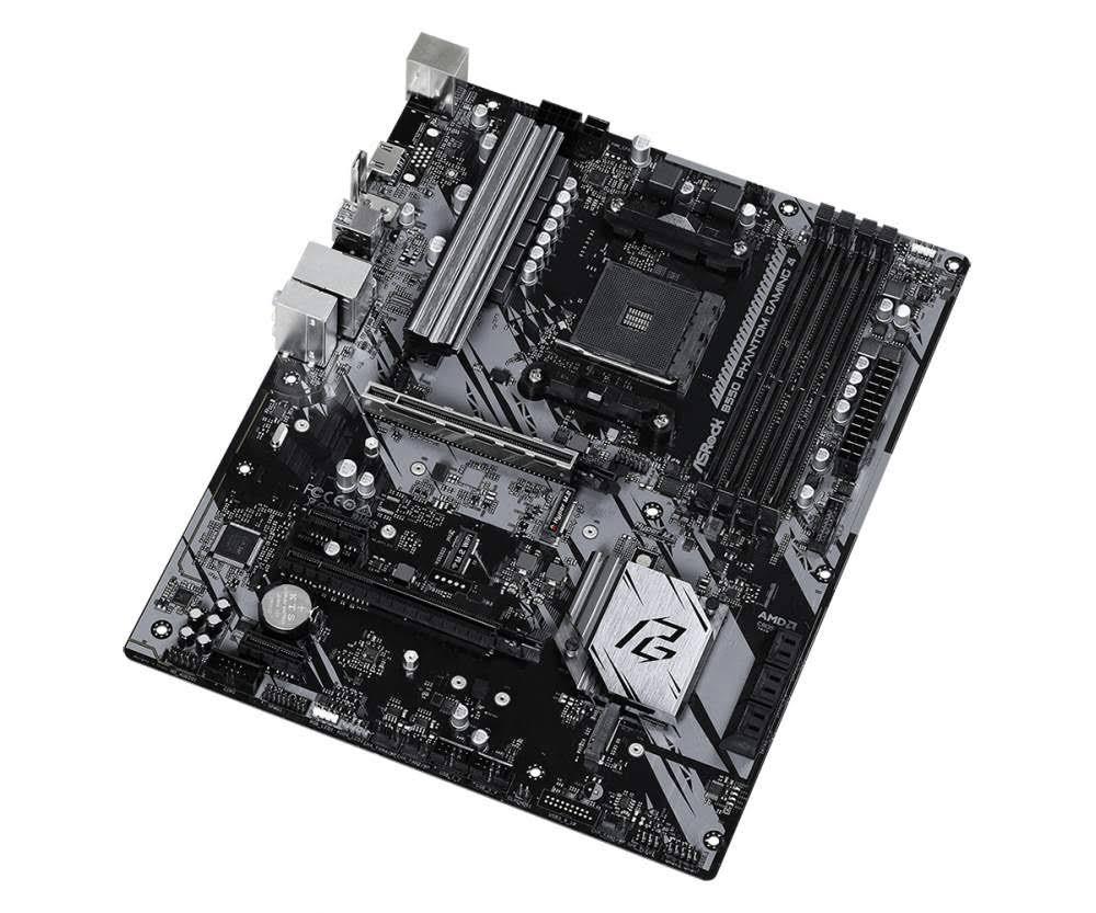 ASRock B550 Phantom Gaming 4 AMD AM4 ATX Motherboard