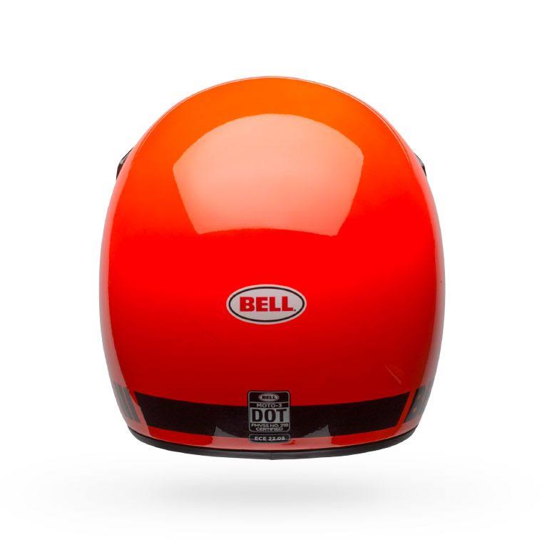 Bell Moto-3 Classic Helmet, Orange