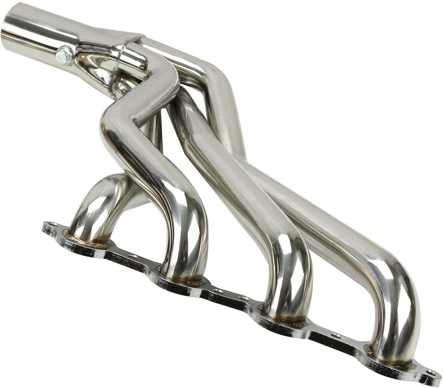 EASYBERG Long Tube Headers 1 3/4" Conversion Swap Compatible with Chevy C10 LS Truck LS1 LS2 LS3 LS6