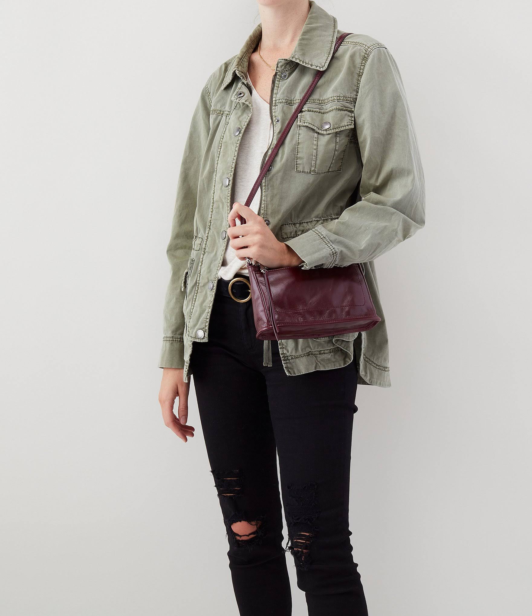Hobo Cadence Crossbody - Garnet