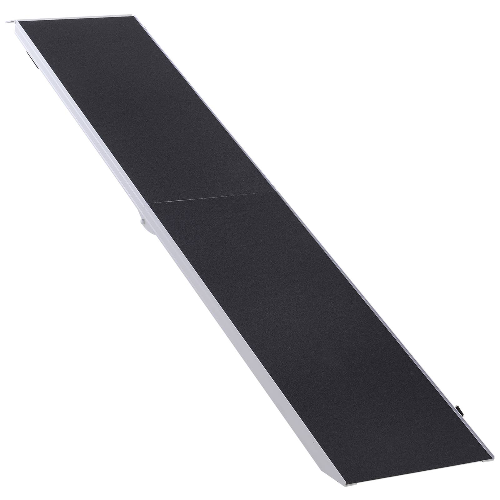 Pawhut 96�� Portable Bi-Fold Folding Pet Ramp for Large Dogs Car Truck SUV