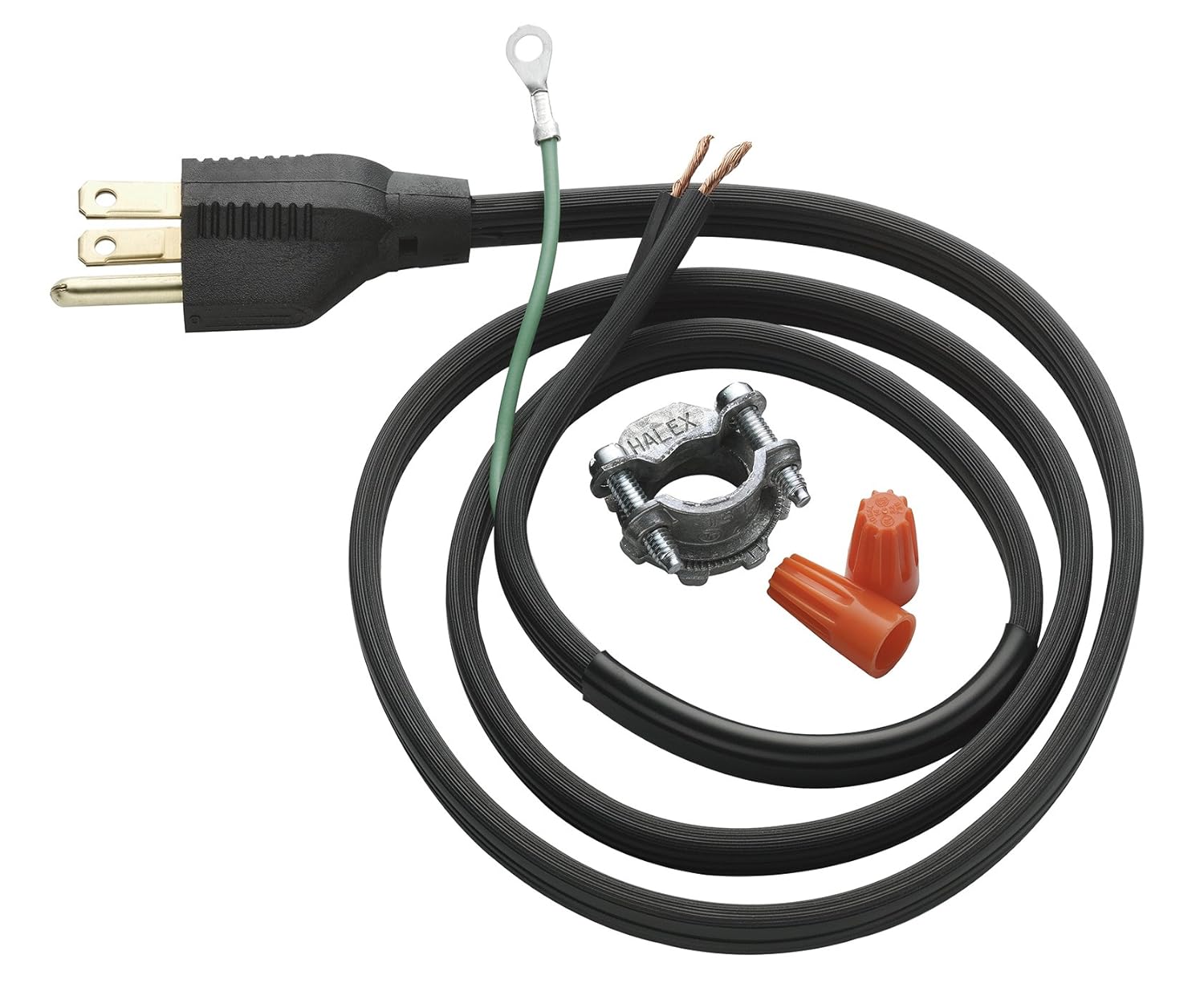 InSinkErator Garbage Disposal, Badger 5, Standard Series, 1/2 HP Continuous Feed, Black & Garbage Disposal Power Cord Kit, CRD-00, Black, Pack of 1