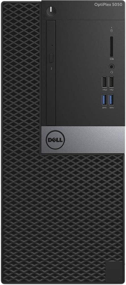 Dell OptiPlex 5050 Mini Tower Gaming Desktop Computer PC with AMD Radeon RX 550 Graphics, Core i7-6700, 16GB DDR4, 512GB SSD, Keyboard & Mouse, Wi-Fi, Bluetooth, Windows 10 Pro (Renewed)