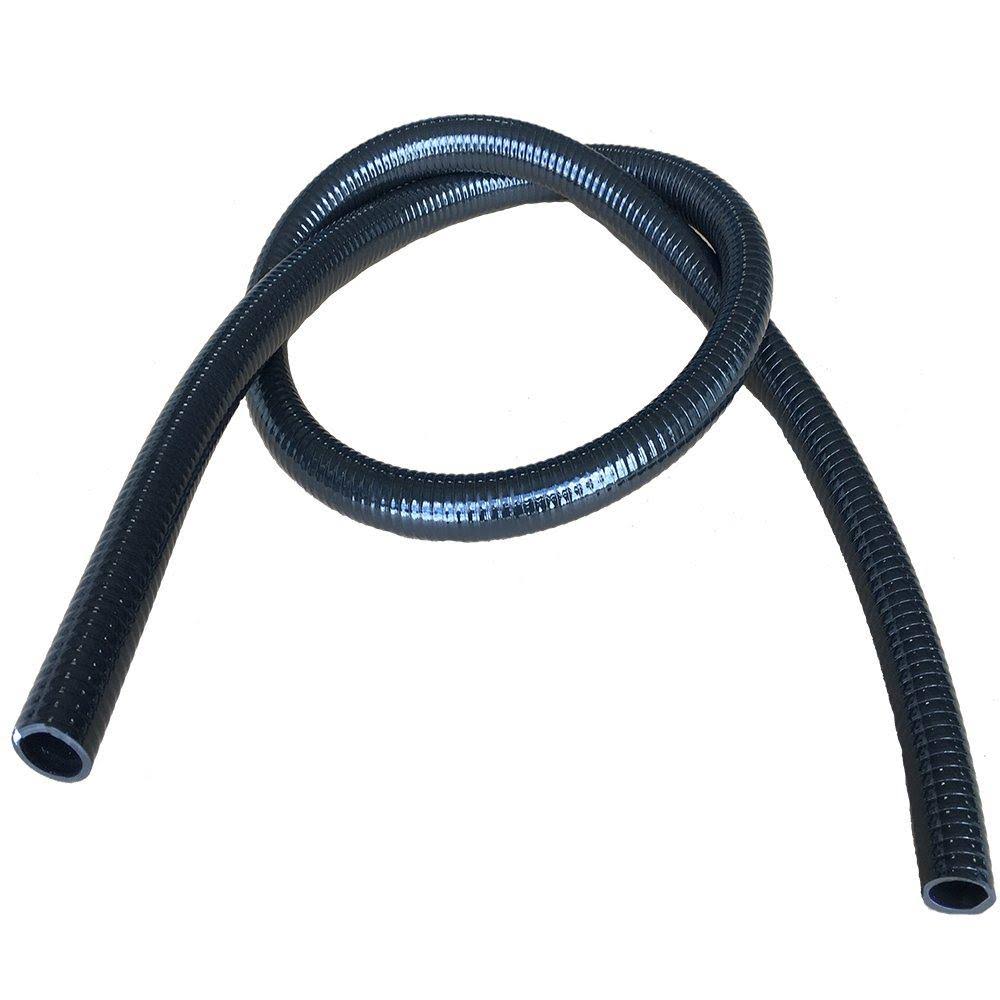 HYDROMAXX 3 in. x 25 ft. Black PVC Schedule 40 Flexible Pipe BF300025