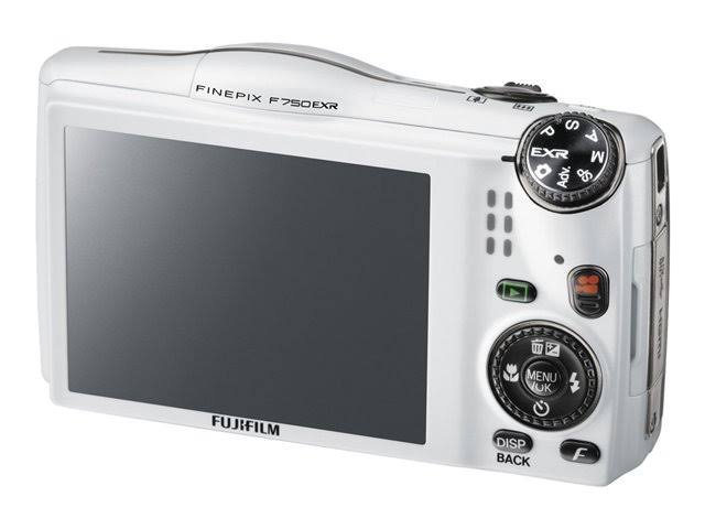 Fujifilm FinePix F750exr Digital Camera (White)