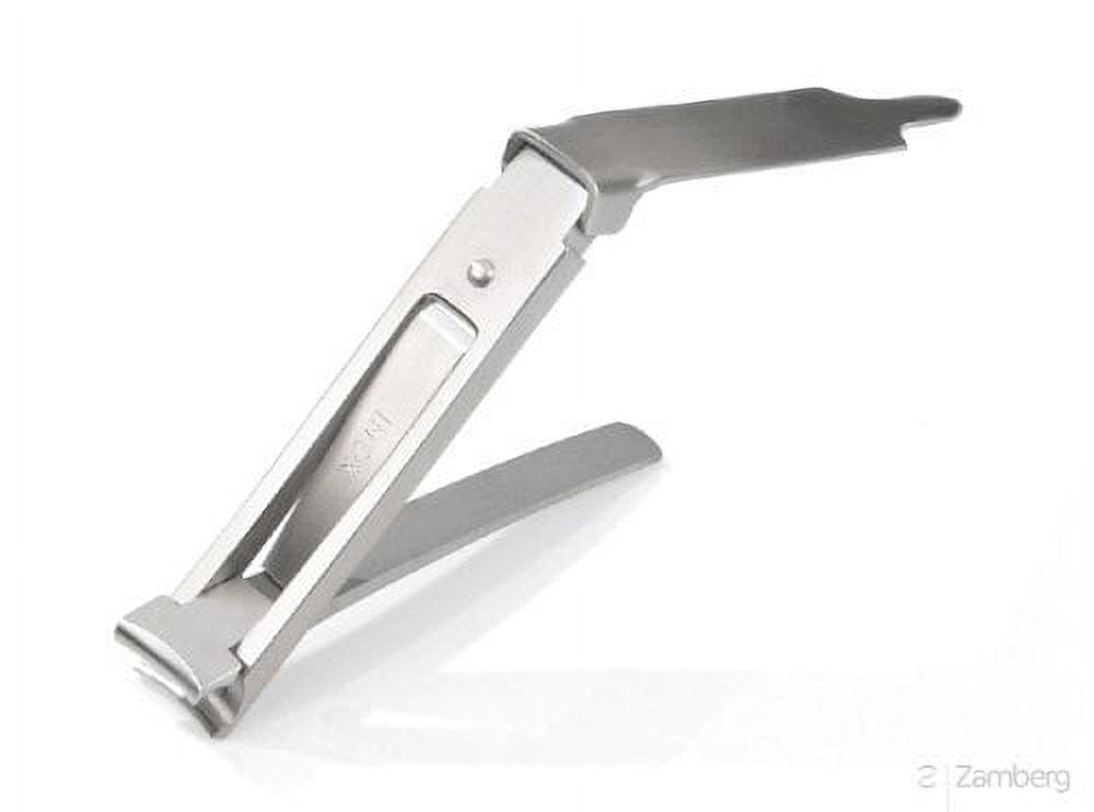PROFINOX Extra Flat Matte Nail Clipper. Made In Solingen, Germany By