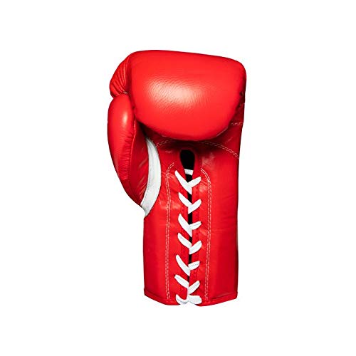 Fighting Certified Pro Fight Gloves - Lace Up Boxing Glove, Boxing Competition Gloves, Boxing Sparring Gloves, Boxing Training Gloves, Boxing Bag Gloves, Boxing Gloves, Professional Boxing Glove