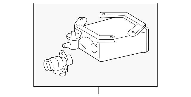 2015-2017 Toyota Tundra Vapor Canister 77740-0C110