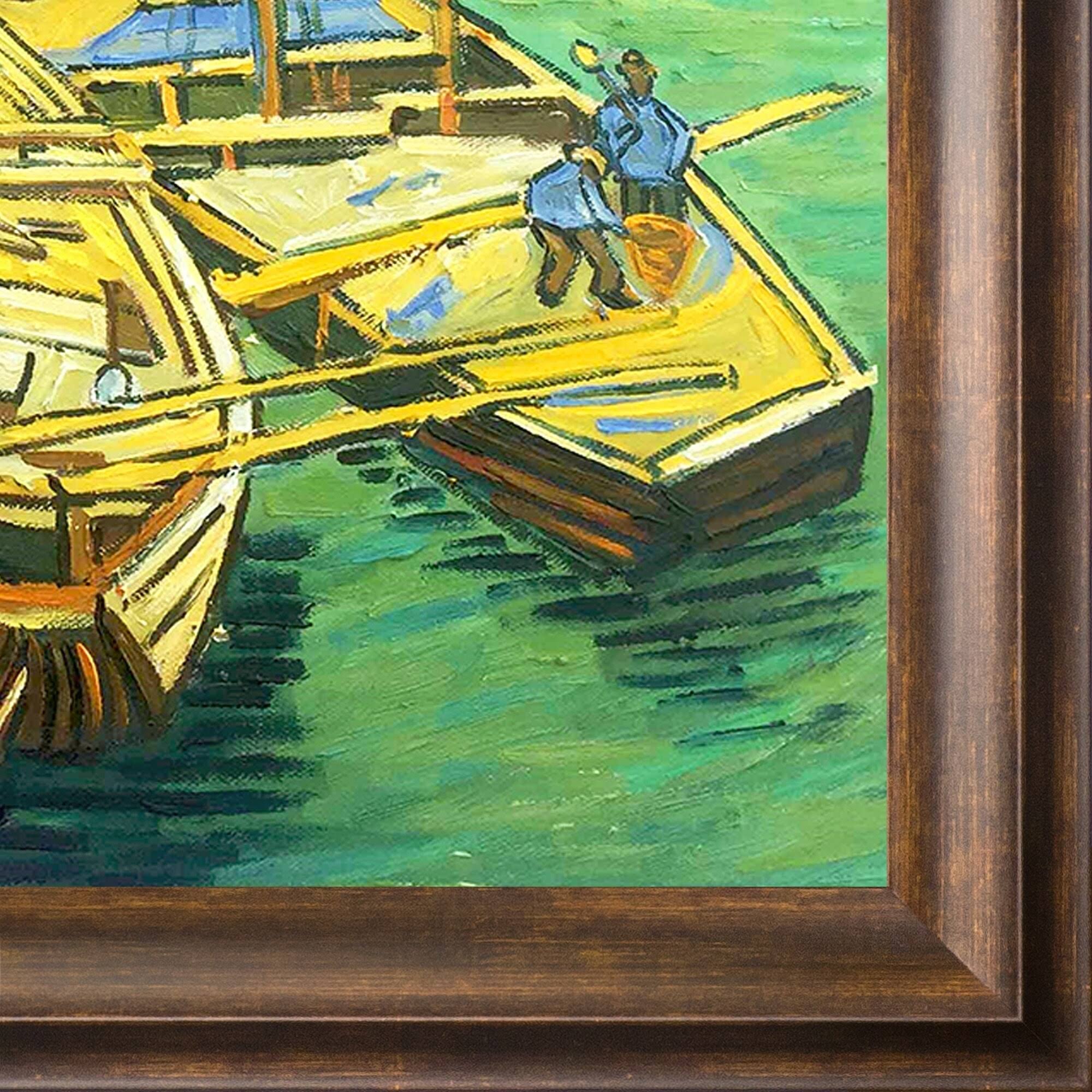 Irises by Vincent Van Gogh Framed Hand Painted Oil on Canvas