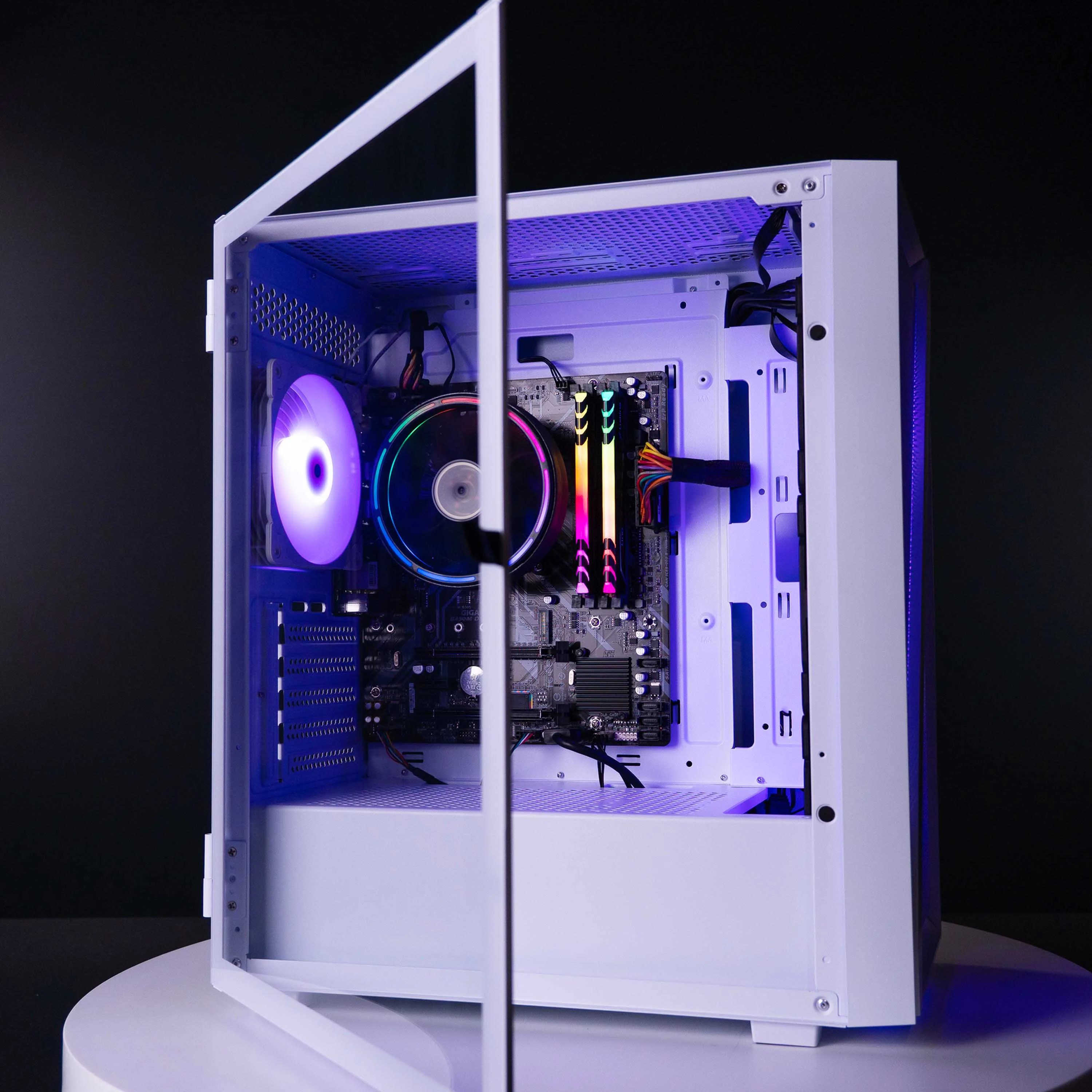 Periphio Fortress Gaming PC Computer | AMD Ryzen 5 5600G | Radeon Vega 7 Graphics | 1TB Solid State (SSD) | 16GB DDR4 RAM | Windows 11 | RGB Battlestation Gaming Bundle