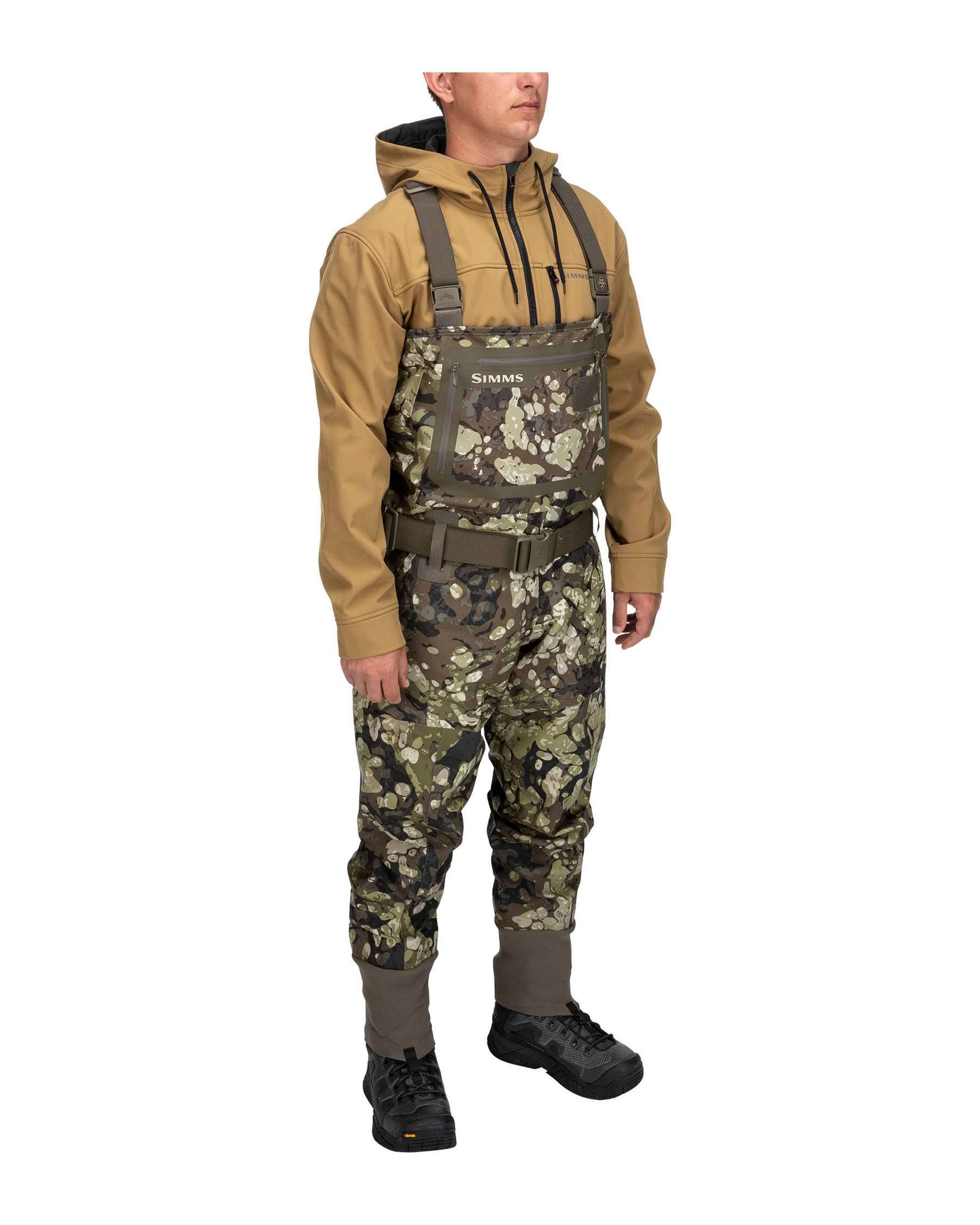 Simms G3 Guide Stockingfoot Waders - Riparian Camo - S