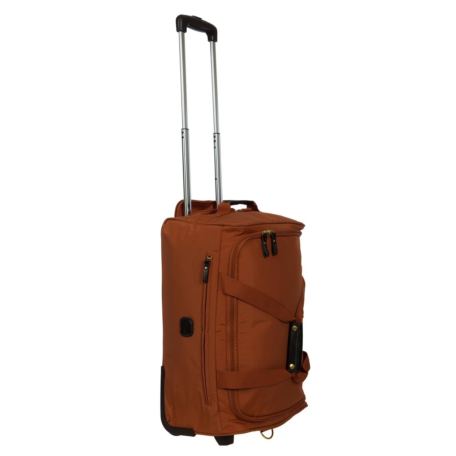 Bric&s Luggage X-Bag 21-Inch Carry-On Rolling Duffel (Tangerine)