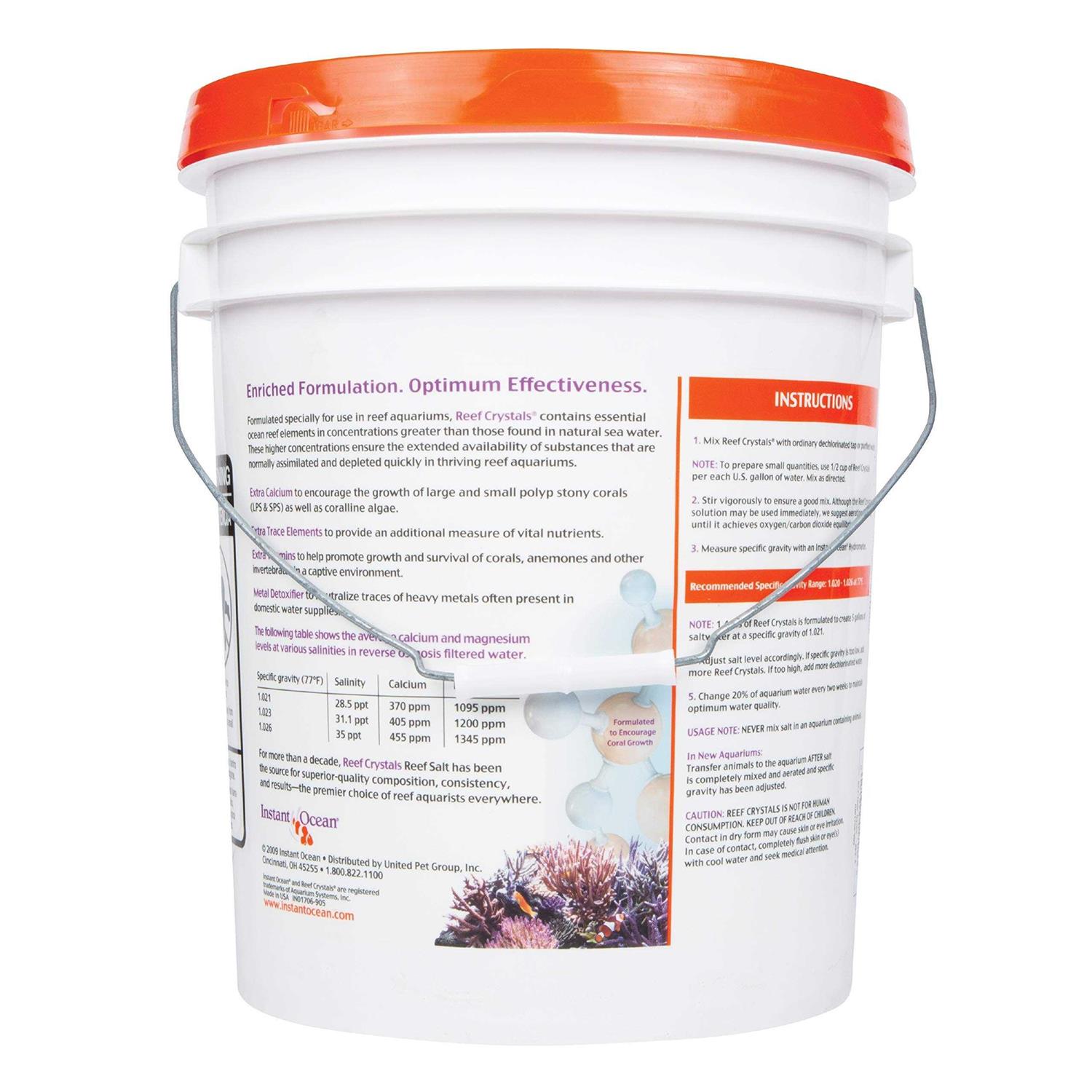 Instant Ocean Reef Crystals Reef Salt - Pet Supplies online store