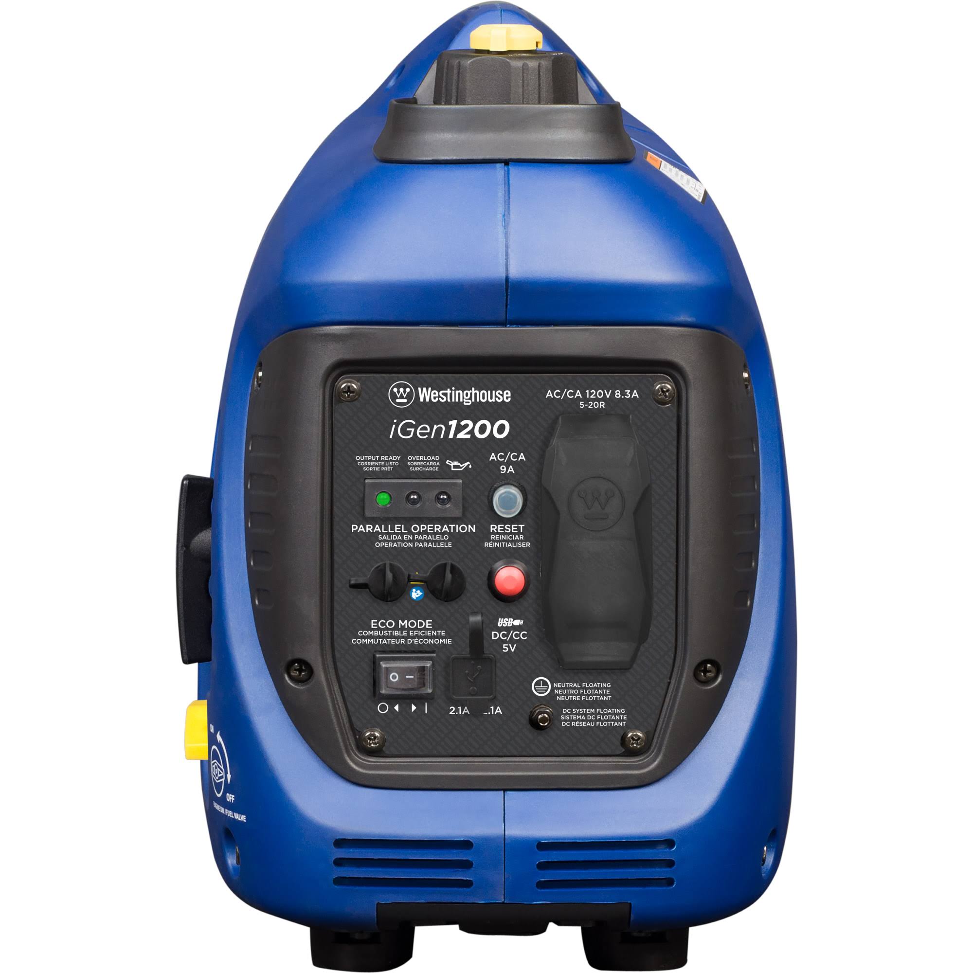 Westinghouse iGen1200 GAS Powered Portable Inverter Generator